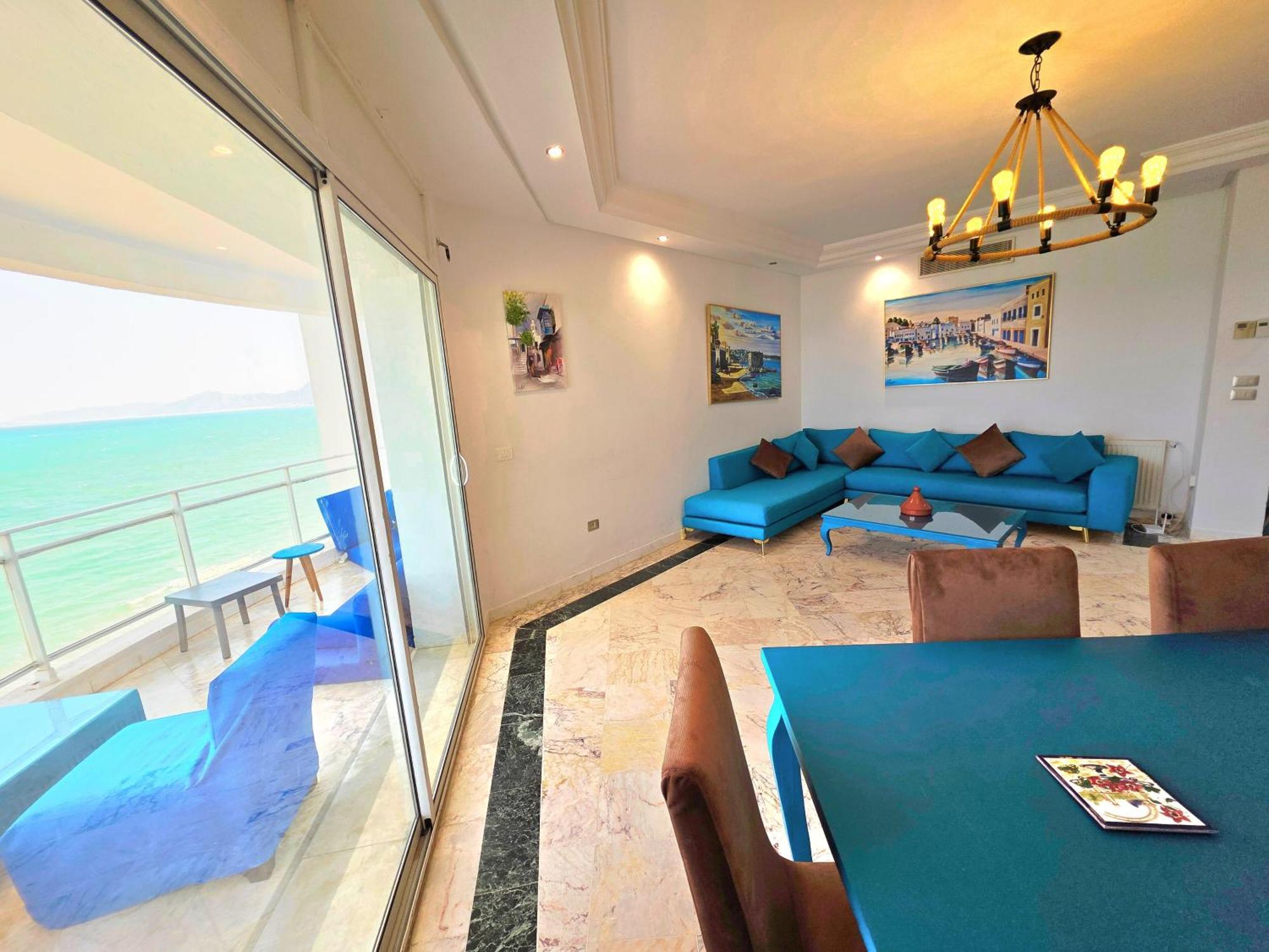 La Perle Bleue Apartment Ла Гулет Екстериор снимка